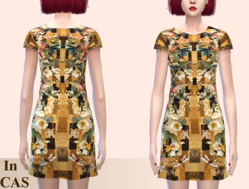 Queen Birds Dress