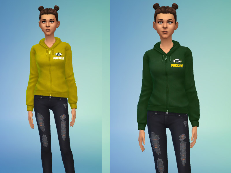 Packer Hoodies For Women - The Sims 4 Catalog