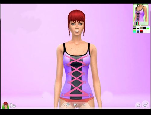 TS2 to TS4 Top with laces