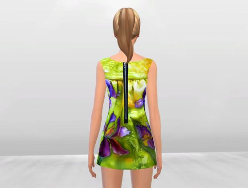 Orchids Of The Valley Dress