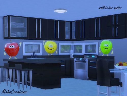 Wallsticker Apples
