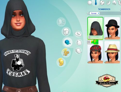 SET for scientist nun for Saint Einstein Monastery (black)