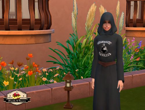SET for scientist nun for Saint Einstein Monastery (black)