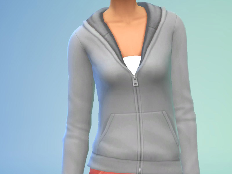 sweat jacket with zipper (recolour) - The Sims 4 Catalog