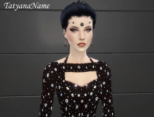 TatyanaName - Formal black gown