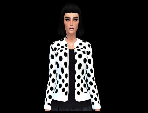 sweet polka dot outfit