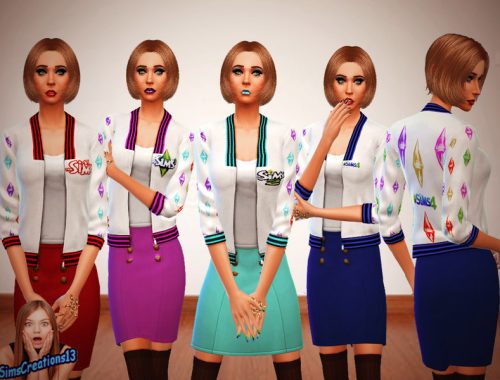 3 coloured Skirts - Get Together needed