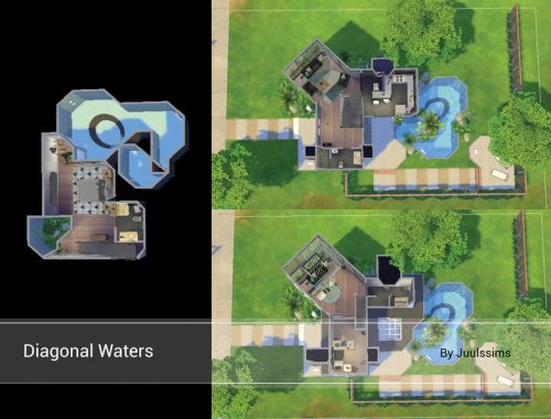 Diagonal Waters