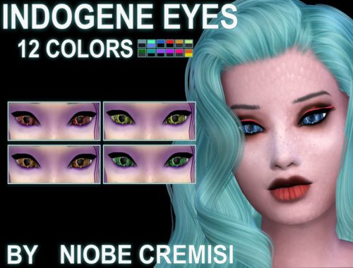 indogene eyes by niobe cremisi