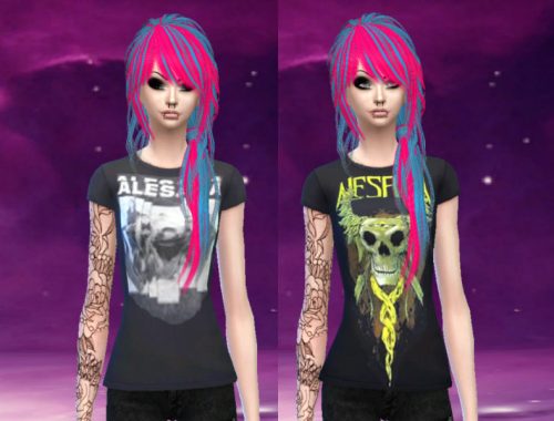 Alesana t-shirts
