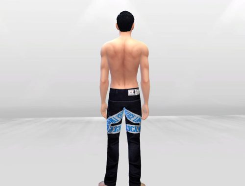 Cross The Line Denim Pants