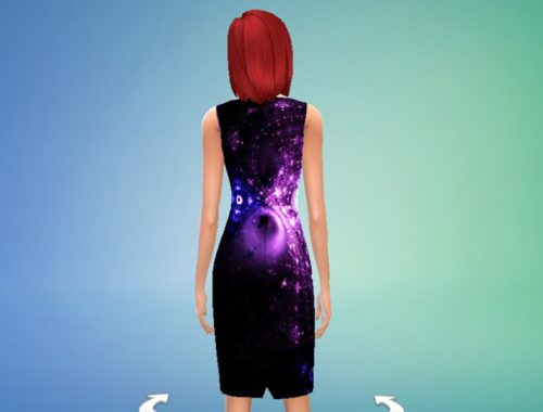 Galaxy dress