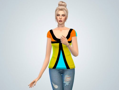 Krystallized Female Shirt