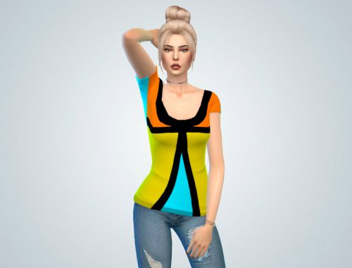 Krystallized Female Shirt