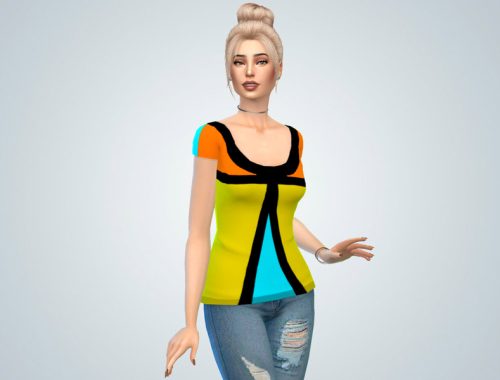 Krystallized Female Shirt