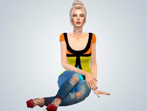 Krystallized Female Shirt