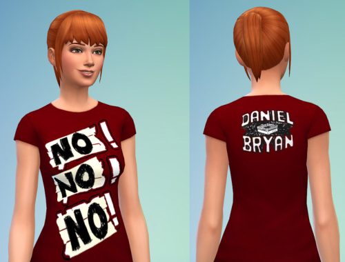 WWE Diva Shirts Set 5
