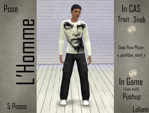 Poses L'Homme