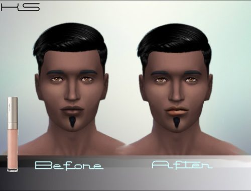 Male Nude Lip Gloss - Set - 4