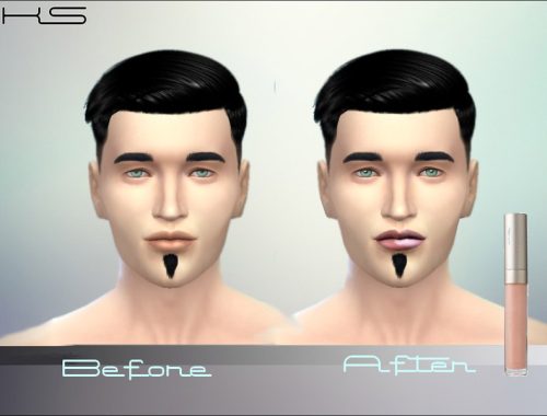 Male Nude Lip Gloss - Set - 4