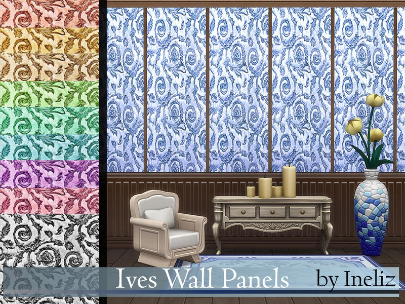 Ives Wall Panels - The Sims 4 Catalog