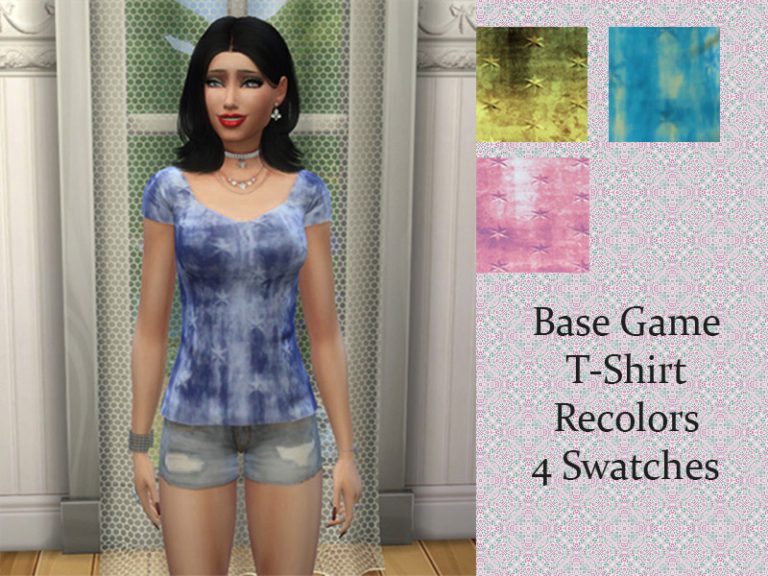 T-Shirt Recolor - The Sims 4 Catalog