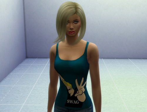 Johnny Bravo Swag Tank Top