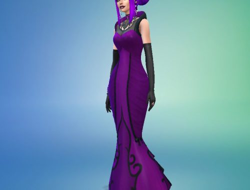Vampires Hooded Dress Recolor