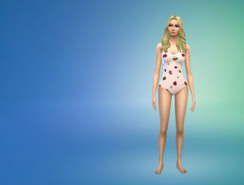 [Juuth] Hedgehog swimsuit