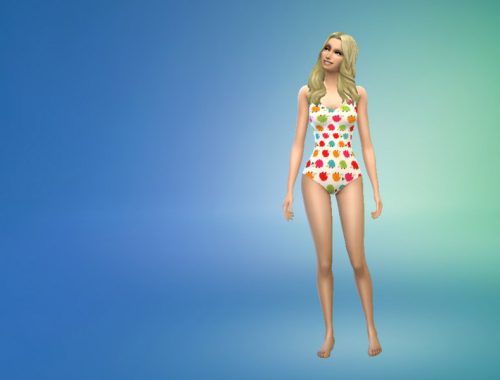 [Juuth] Hedgehog swimsuit