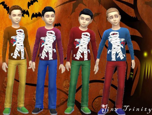 Haloween Tops for little boys
