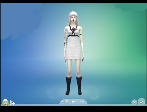 Tight Ruched Harness Dress