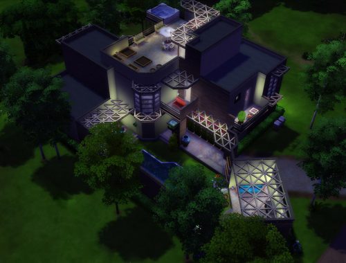 Modern Cypress Terrace