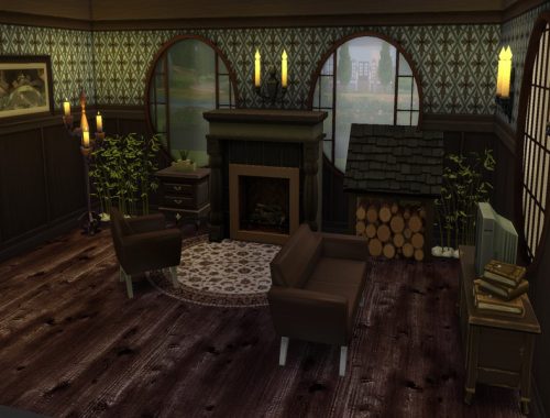 Modern Wood House