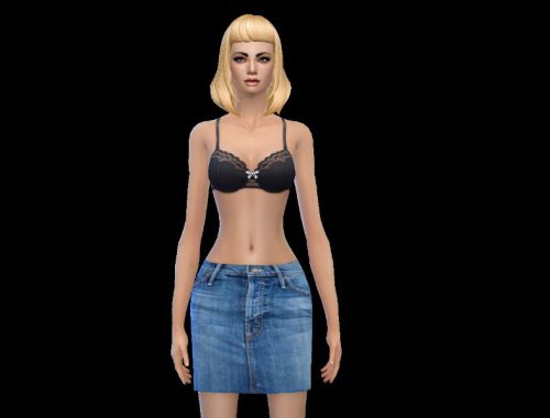 casual outfit skirt and croped top