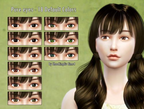 Pure Eyes - 18 Default Replacement Colors