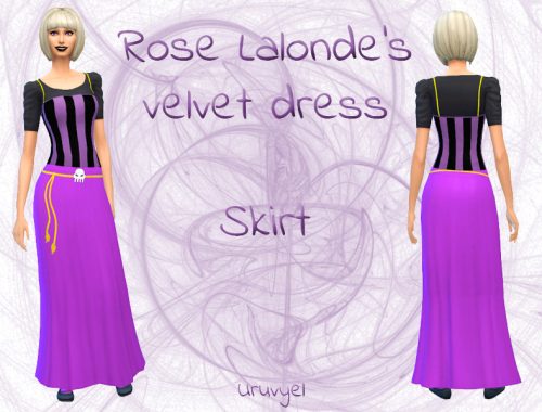 Rose Lalonde's Velvet Dress
