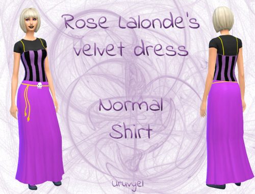 Rose Lalonde's Velvet Dress