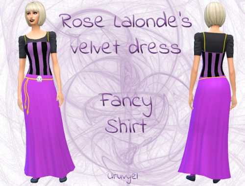 Rose Lalonde's Velvet Dress