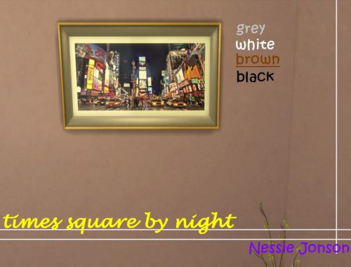 Time Square by night