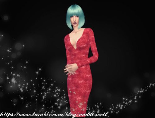 Purple Dress - mesh needed