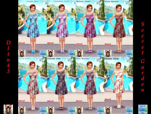 Averias Secret Garden Recolor - mesh needed