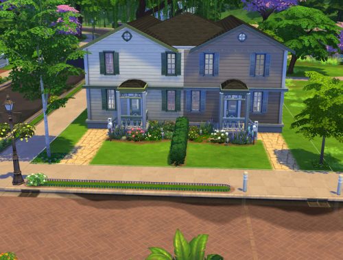 Twin house