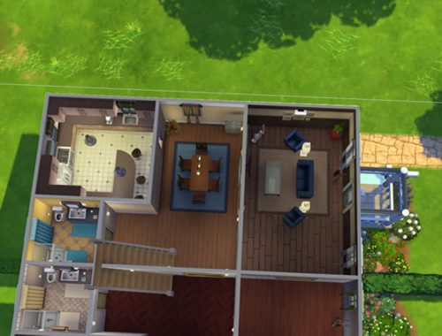 Twin house