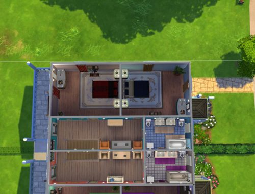 Twin house
