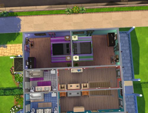 Twin house