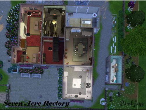 Seven Acre Rectory with Treehouse