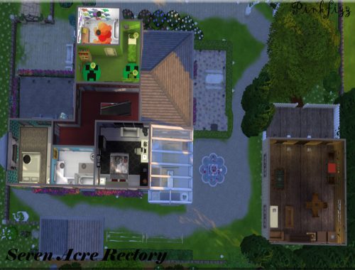 Seven Acre Rectory with Treehouse