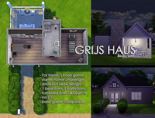 [koala-sims] Grijs Haus - no CC