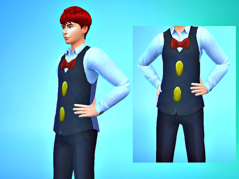 Striaton Trio Vests v1 - The Sims 4 Catalog